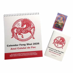Calendarul Feng Shui pe 2026 in limba romana!